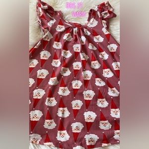 Dot dot smile Santa dress